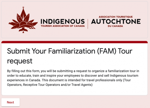 what does familiarization tour meaning